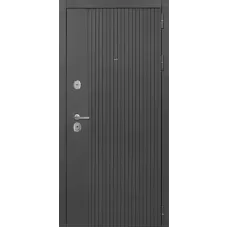 Входная дверь Вертикаль (Дуб беленый)