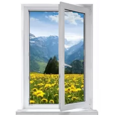 Окно ULTRA одностворчатое поворотно-откидное