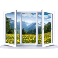 Окно ULTRA трехстворчатое