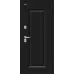 Входная дверь Thermo Флэш МФ/BChrome (Букле черное/Wenge Melinga)