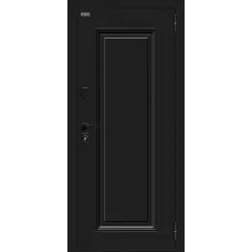 Входная дверь Thermo Флэш МФ/SBlack (Букле черное/White Silk)