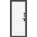 Входная дверь Thermo Некст МФ/SBlack (Старк антрацит/White Silk)