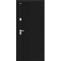 Входная дверь Thermo Техно Декор-2 (Букле черное/Snow Melinga) Входная дверь Thermo Техно Декор-2 (Букле черное/Snow Melinga)