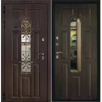 Входная дверь Лион Термо Темный орех Входная дверь Лион Термо Темный орех