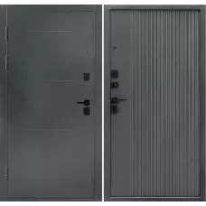 Входная дверь Форпост Монблан серый софт
